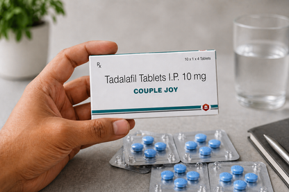 COUPLE JOY | MEN’S PERFORMANCE BOOST | TADALAFIL 10 MG | PACK OF 10 | 40 TABLETS